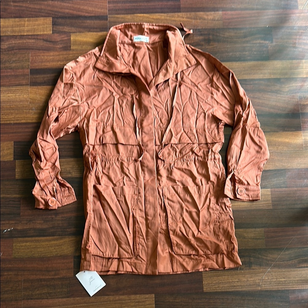 Koi look Jacket with  Waist belt